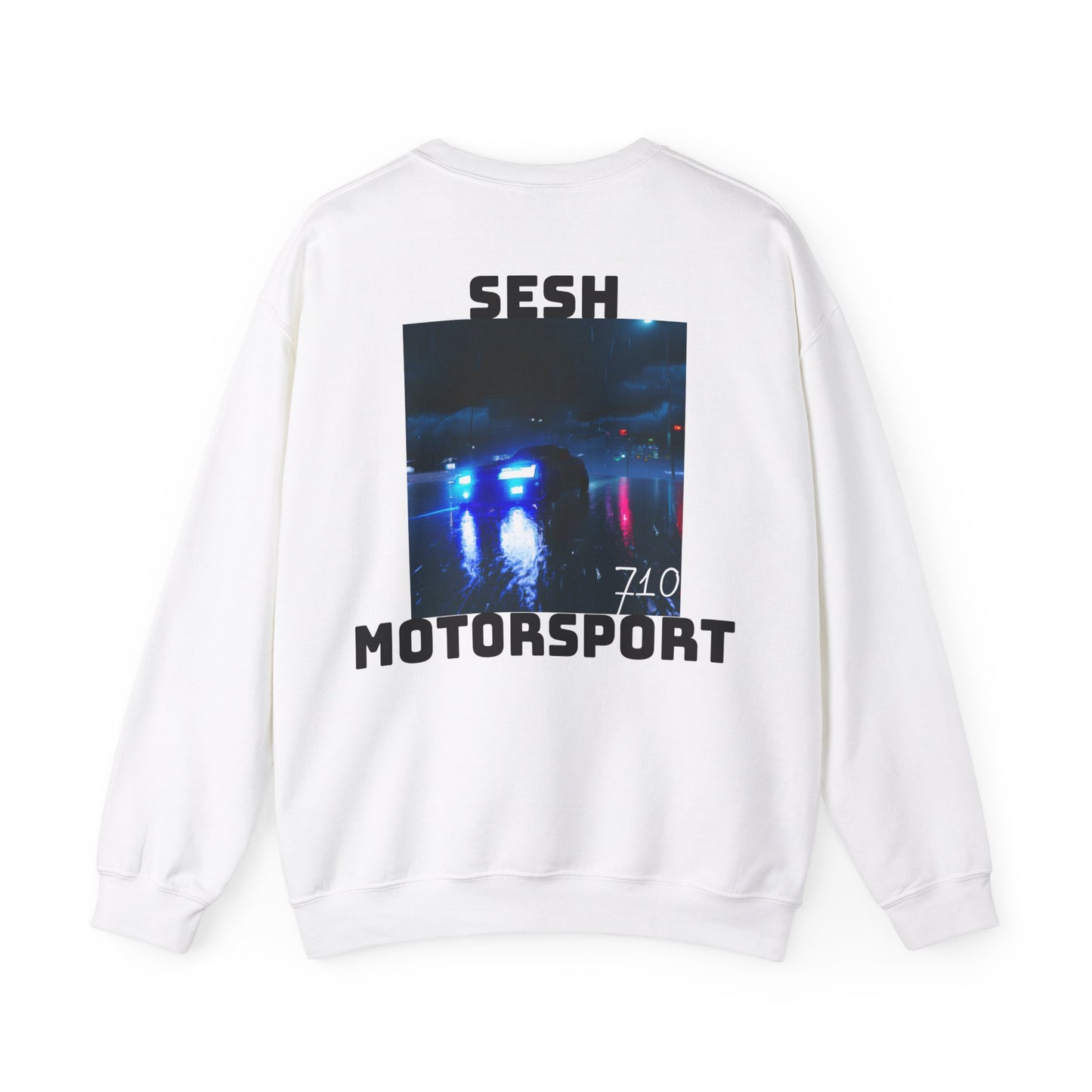 Sesh Motor-Sport Night Drive Collection Unisex Heavy Blend™ Crewneck Sweatshirt