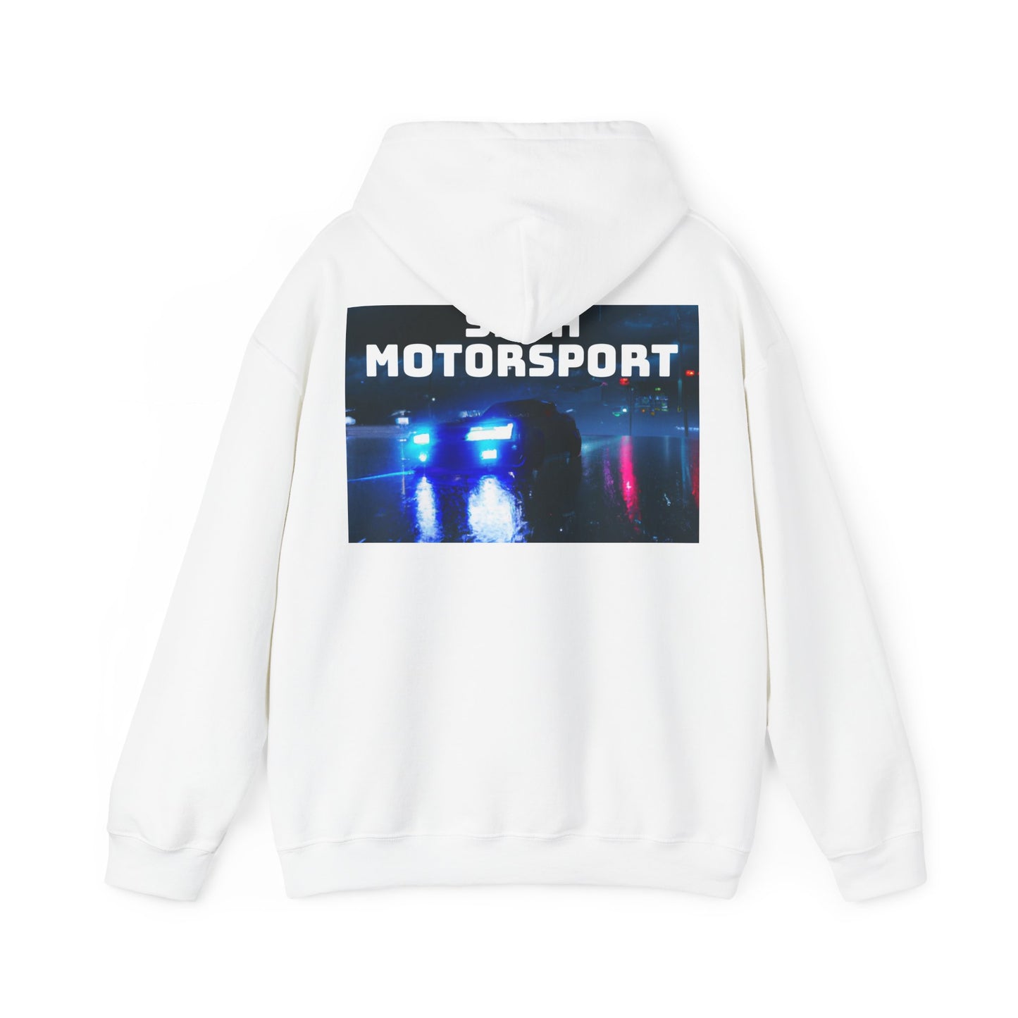 Sesh Motor-Sport Night Drive Collection Unisex Heavy Blend™ Hooded Sweatshirt