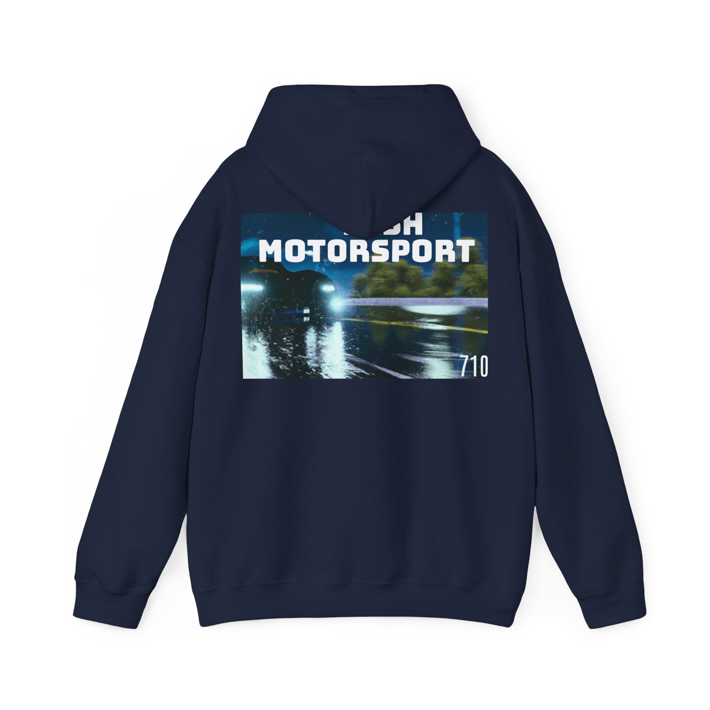 Sesh Motor-Sport Night Drive Collection Unisex Heavy Blend™ Hooded Sweatshirt
