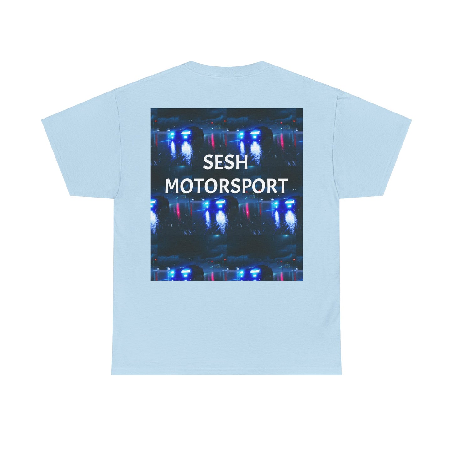 Sesh Motor-Sport Night Drive Collection Unisex Heavy Cotton Tee