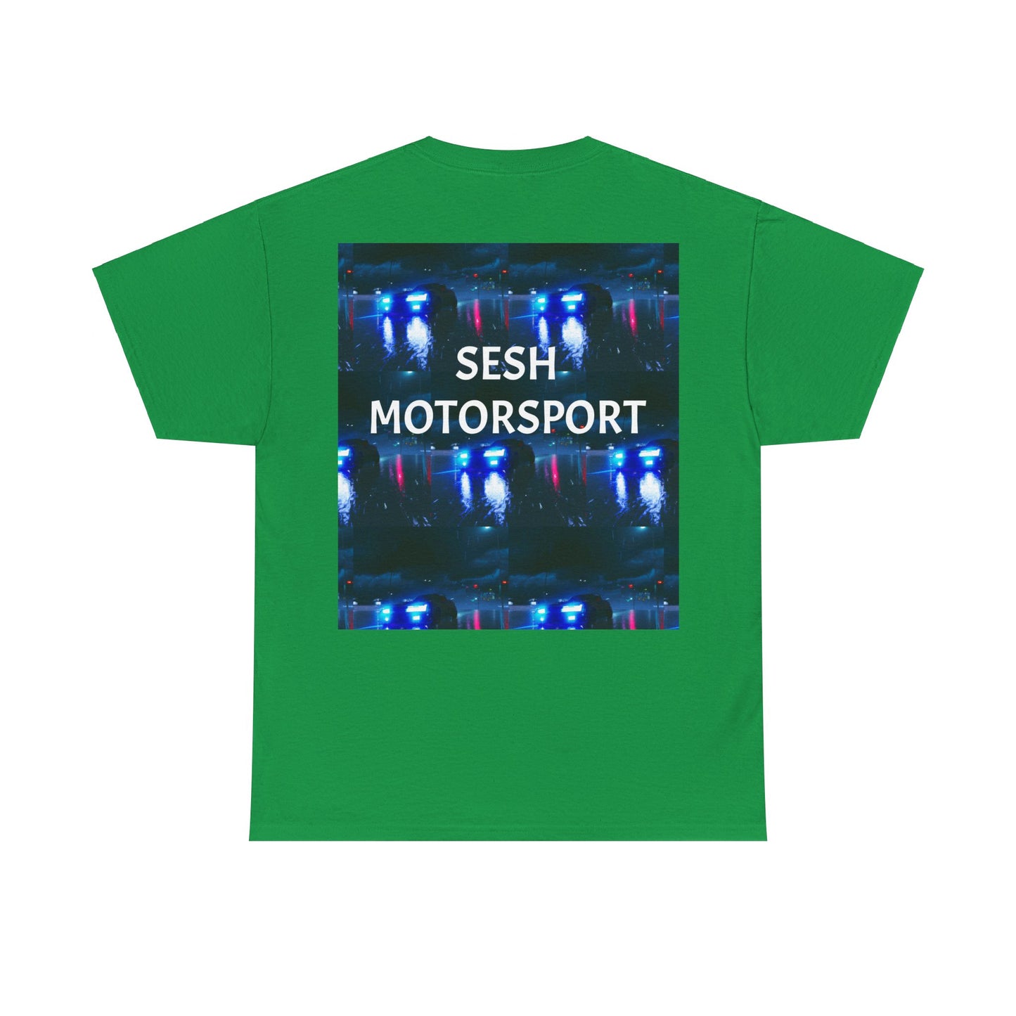 Sesh Motor-Sport Night Drive Collection Unisex Heavy Cotton Tee