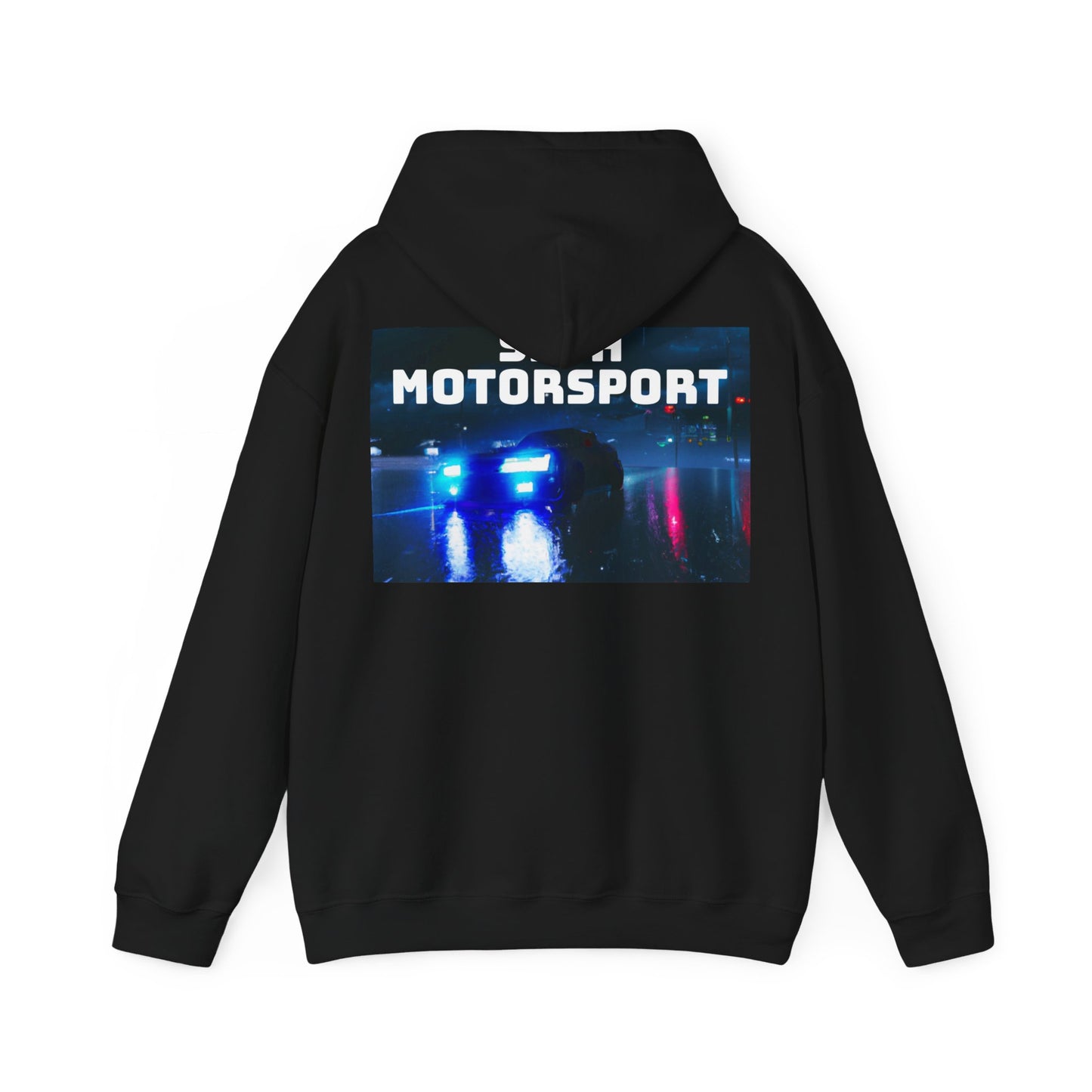 Sesh Motor-Sport Night Drive Collection Unisex Heavy Blend™ Hooded Sweatshirt
