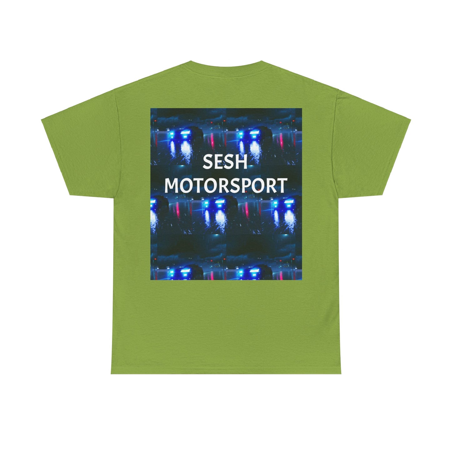 Sesh Motor-Sport Night Drive Collection Unisex Heavy Cotton Tee