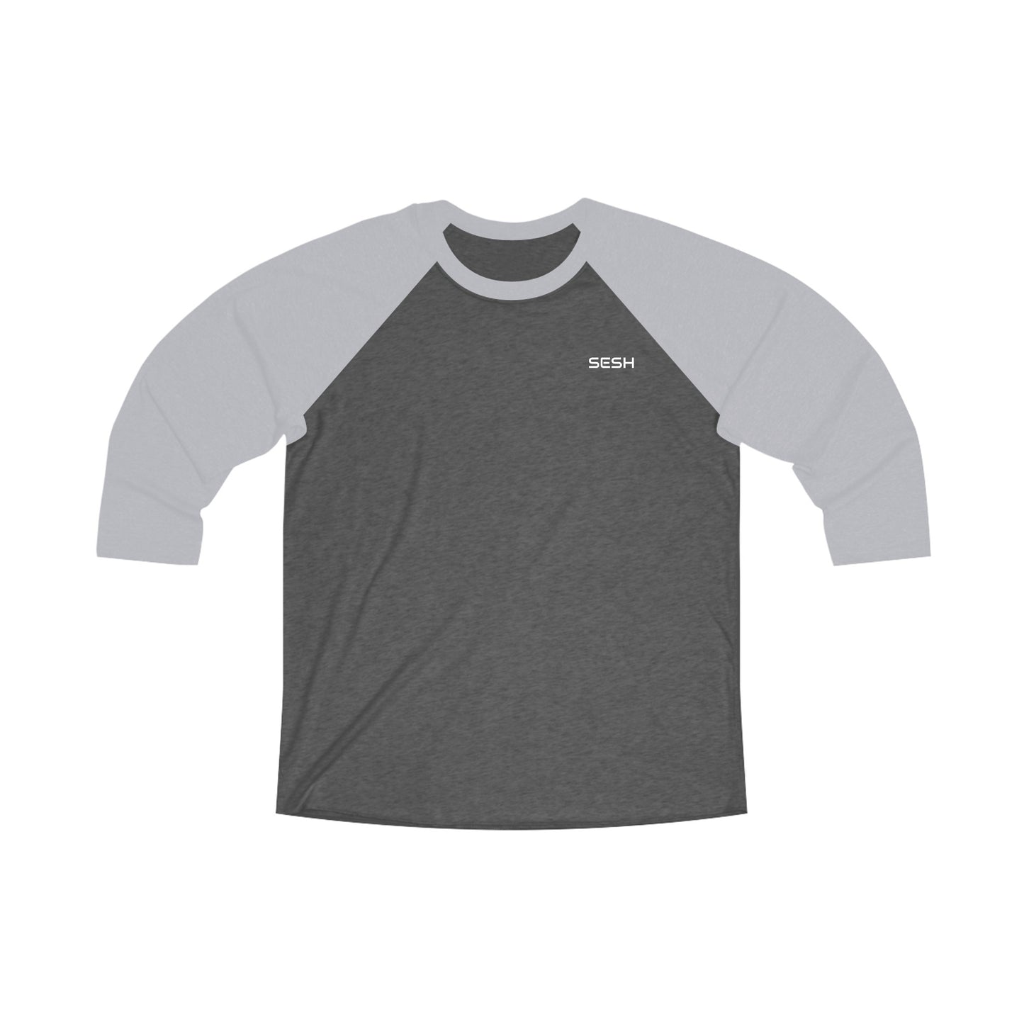 Sesh Motor-Sport Baseball Unisex Tri-Blend 3\4 Raglan Tee