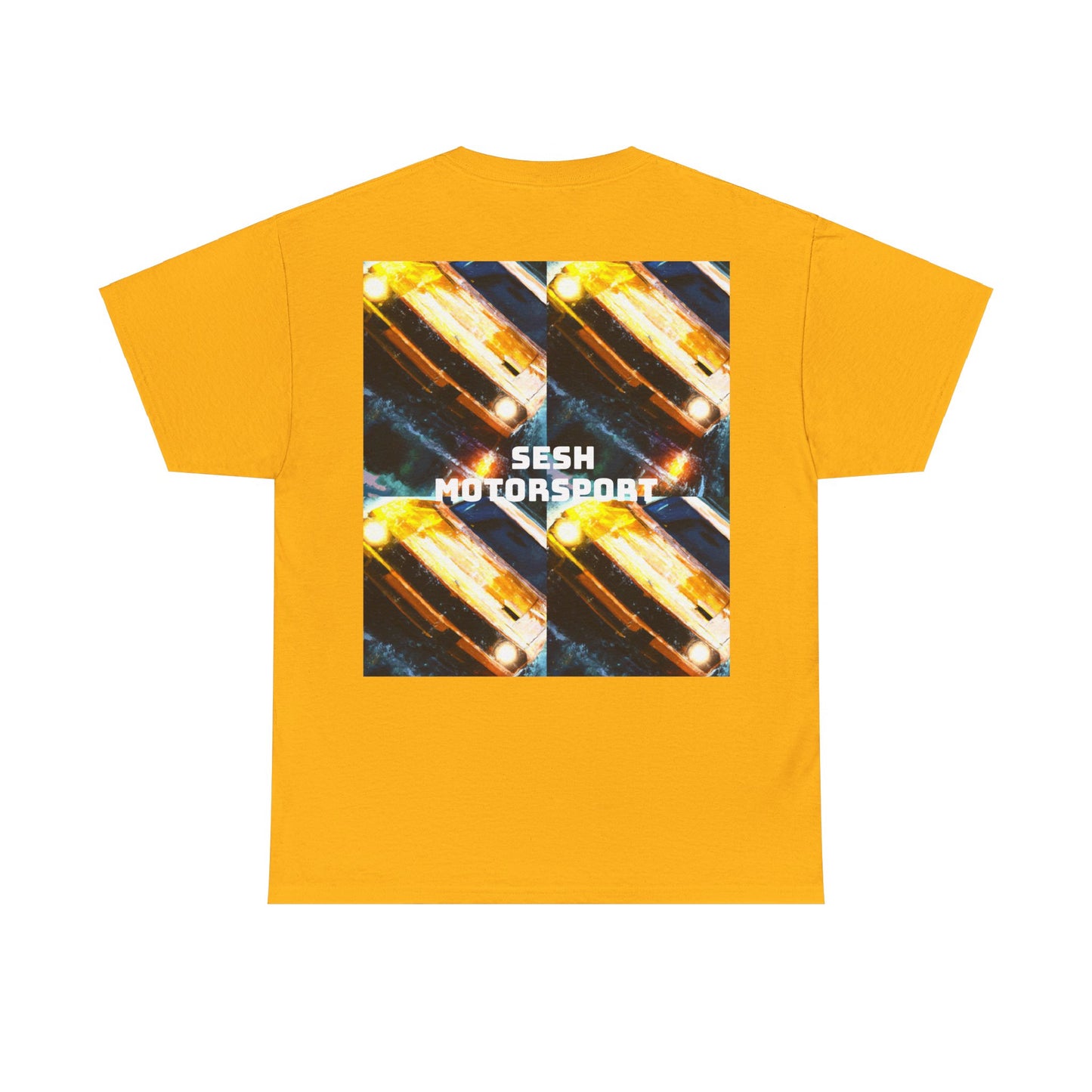 Sesh Motor-Sport Night Drive Collection Unisex Heavy Cotton Tee